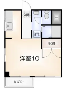 ビルドエポック【3A号室】の間取り