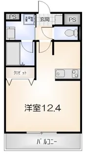 プルミエ【304号室】の間取り