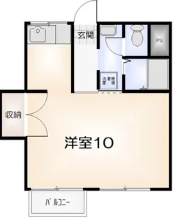 ビルドエポック【2階】の間取り