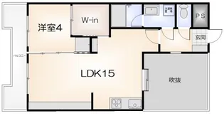 ダイアパレス新内町【903号室】の間取り