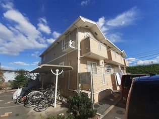 岡山県岡山市南区藤田の賃貸アパート