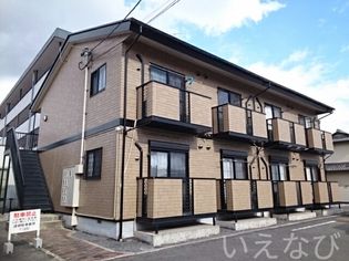 岡山県岡山市北区田中の賃貸アパート