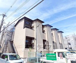 京都府京都市西京区松尾木ノ曽町の賃貸アパートの外観