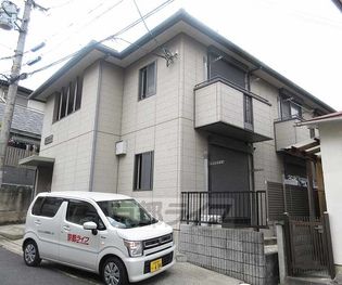 京都府京都市山科区上野御所ノ内町の賃貸アパート