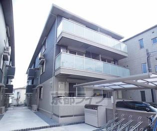 京都府京都市右京区太秦和泉式部町の賃貸アパート