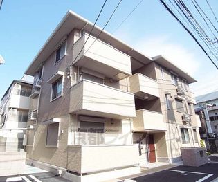 京都府京都市中京区西ノ京伯楽町の賃貸アパート