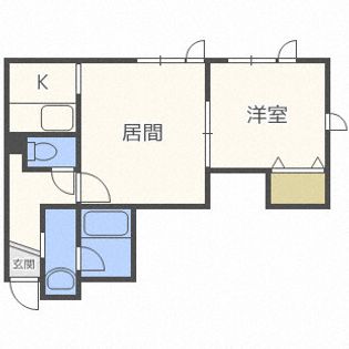 北海道札幌市西区宮の沢四条4丁目の賃貸アパート