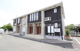 愛知県豊川市御津町下佐脇郷中の賃貸アパート