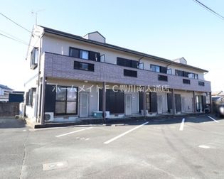 愛知県豊川市東豊町1丁目の賃貸アパート