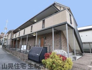 奈良県生駒市東菜畑1丁目の賃貸アパート