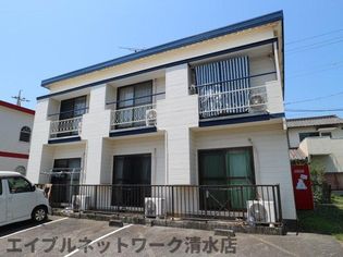 1R・新清水 バス23分 三保本町バス停から徒歩6分・駐車場あり・インターネット対応の賃貸