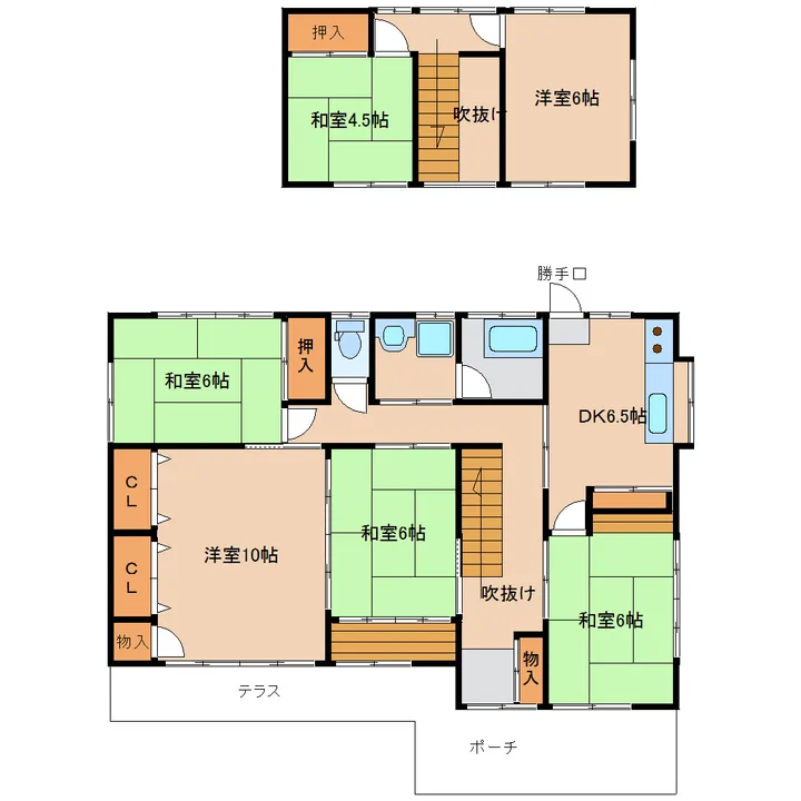 【空き部屋あり】栃木県宇都宮市兵庫塚3(一戸建)の賃貸物件 /6DK(雀宮駅 / 宇都宮市兵庫塚)の賃貸一戸建情報 -賃貸スモッカ