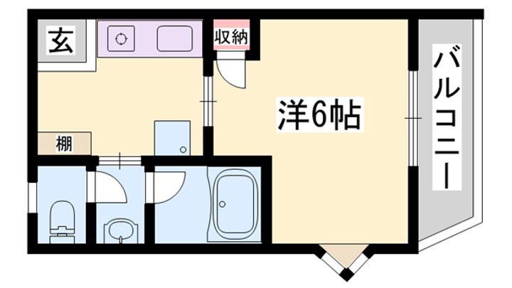 ファーストマンション201の間取り
