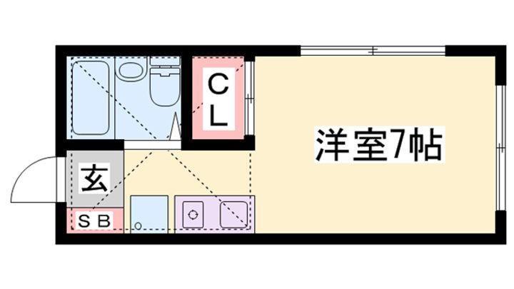 まんりょう104の間取り