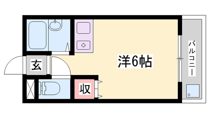 エクセルハイツの間取り