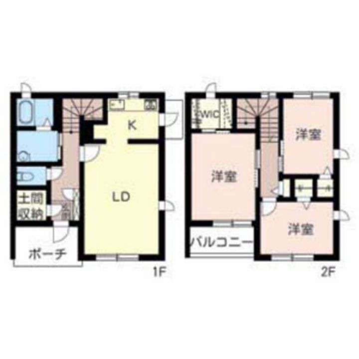 シャーメゾン市川A000の間取り