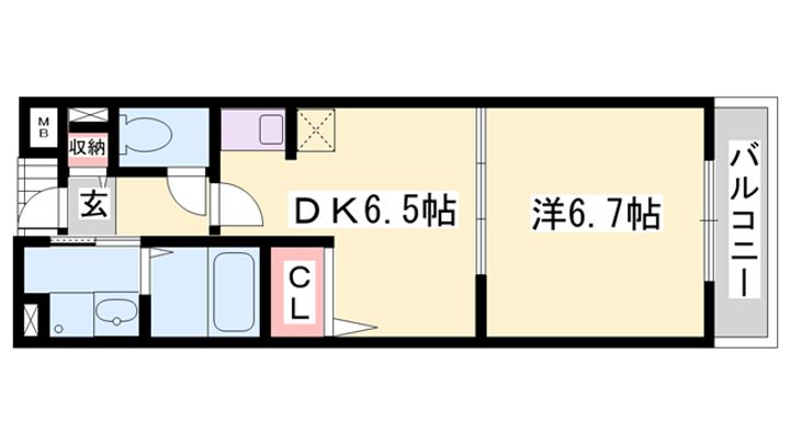 セイントテツ202の間取り