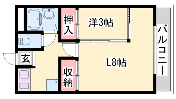 ラフェスタ加東の間取り
