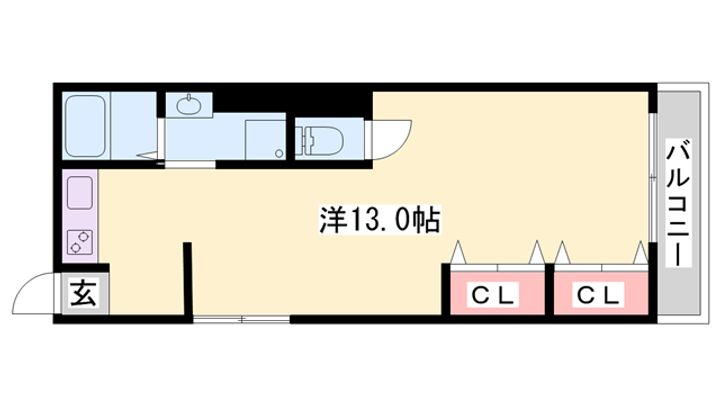 FELICE手柄4-1の間取り