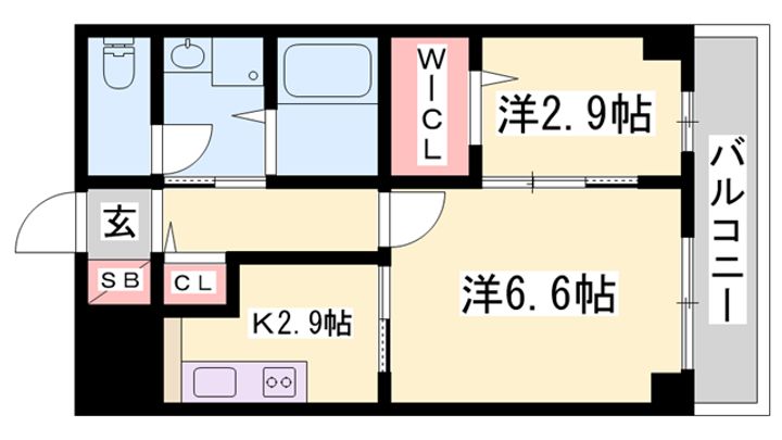 マジェスティコートの間取り