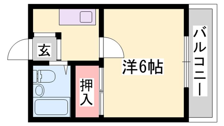 Rinky GardenⅡ101の間取り