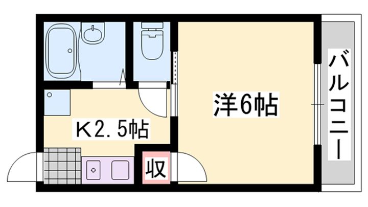 メゾン・ド・ブランシェ105の間取り