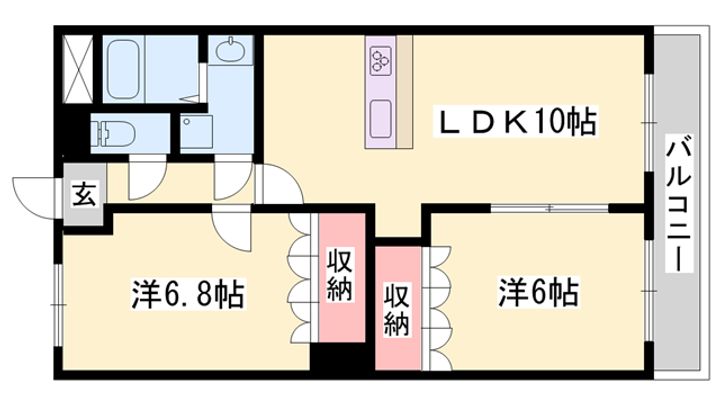 プランドールの間取り
