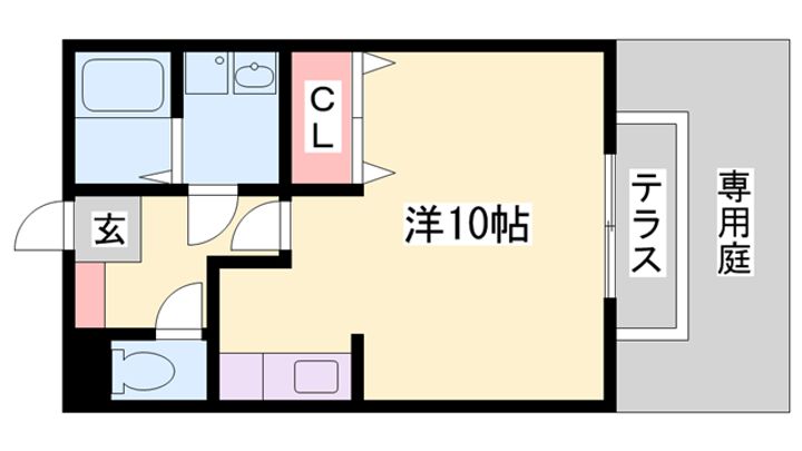 エマーブル福田の間取り