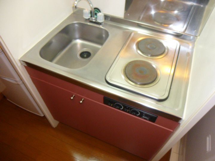 レオパレス翼205のキッチン