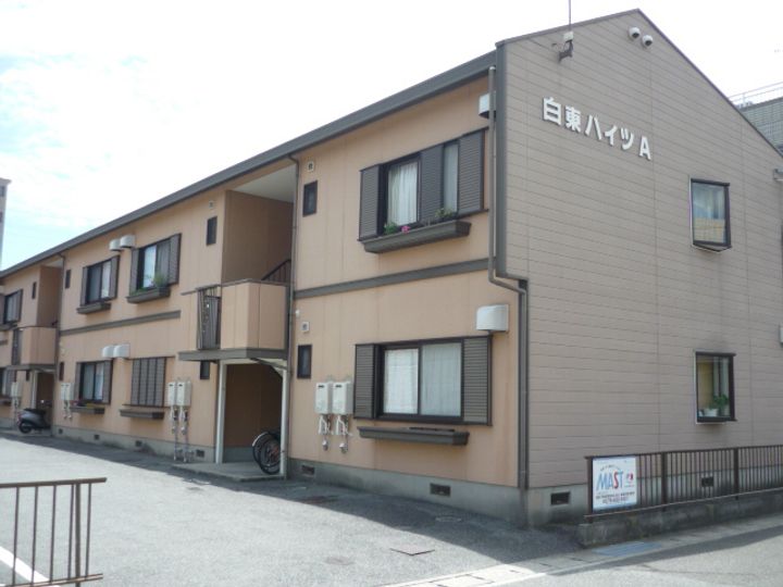 白東ハイツA203の外観