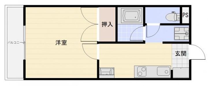 メゾン南風の間取り