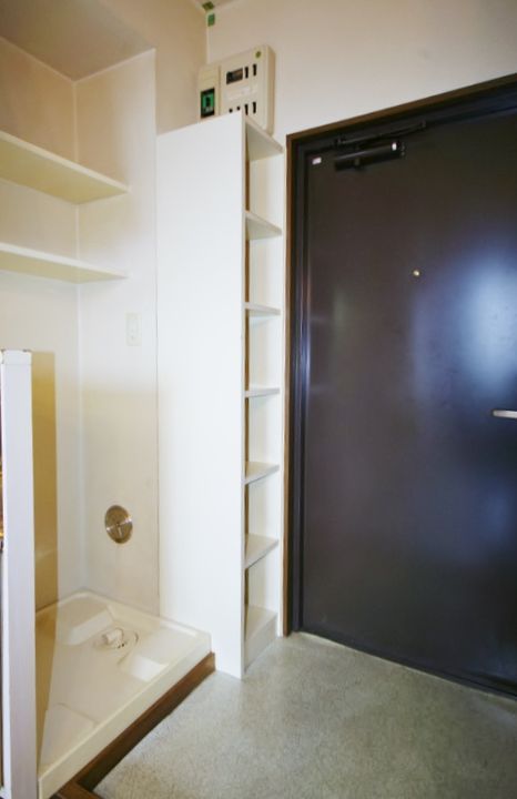 グレースマンションの玄関