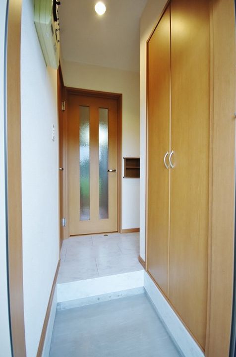 DIキャルティエ・ラタンB棟の玄関