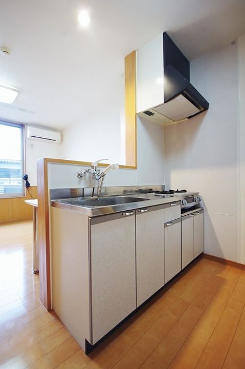 DIキャルティエ・ラタンB棟のキッチン