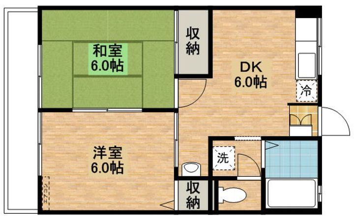 ハイエスト203の間取り