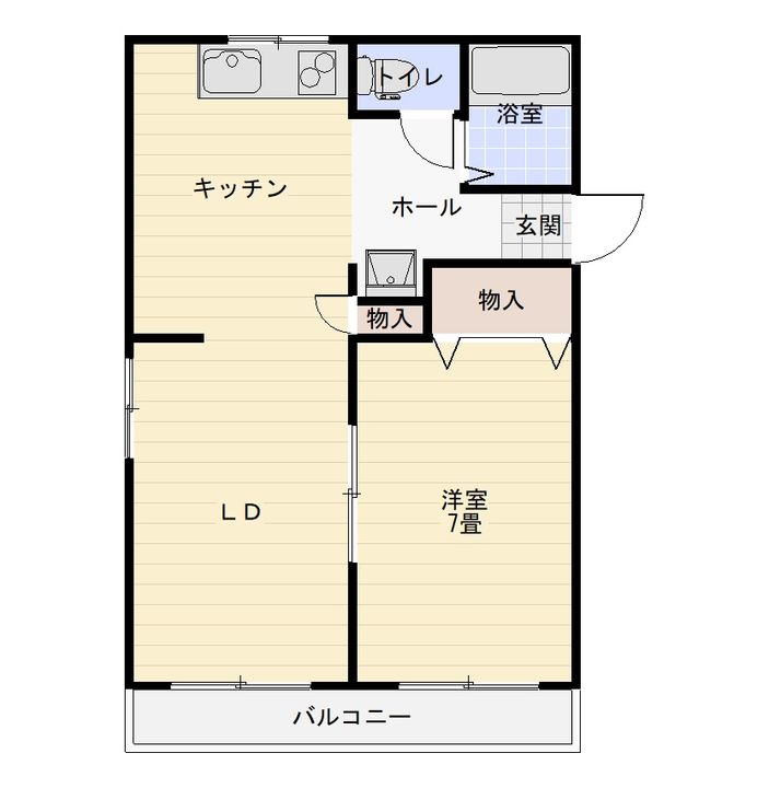 メイプルハウスの間取り