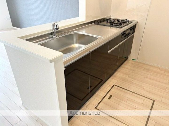 滋賀県長浜市山階町の賃貸アパートのキッチン