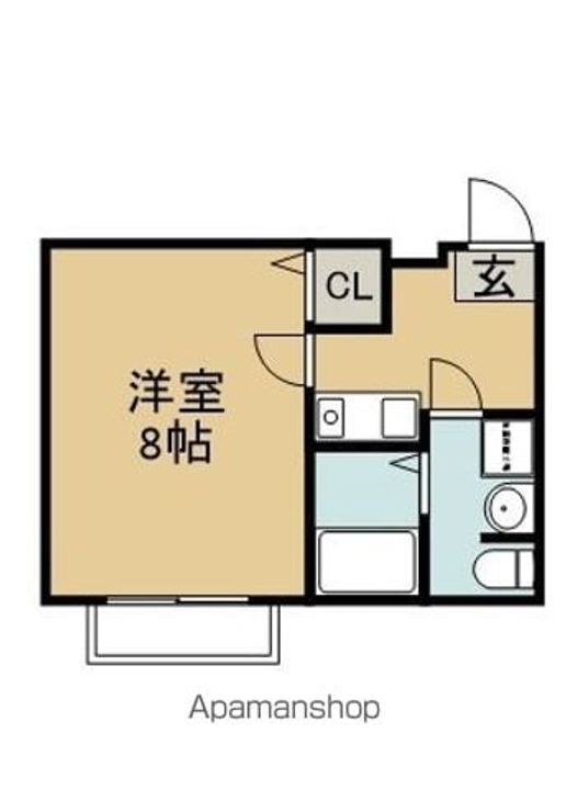 クレアフォーチュン連坊駅前の間取り