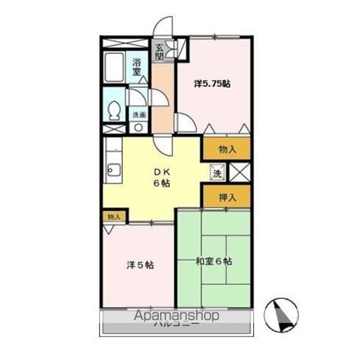 M.Sマンションの間取り