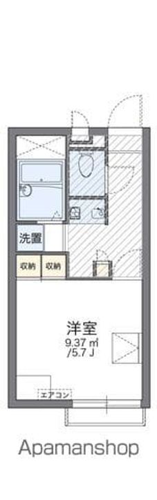 レオパレスプレミール稲毛の間取り