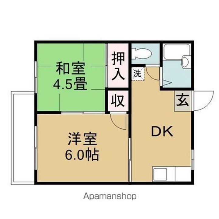 メゾン越智の間取り