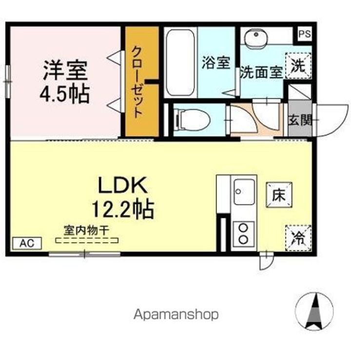 RESUA篠田の間取り