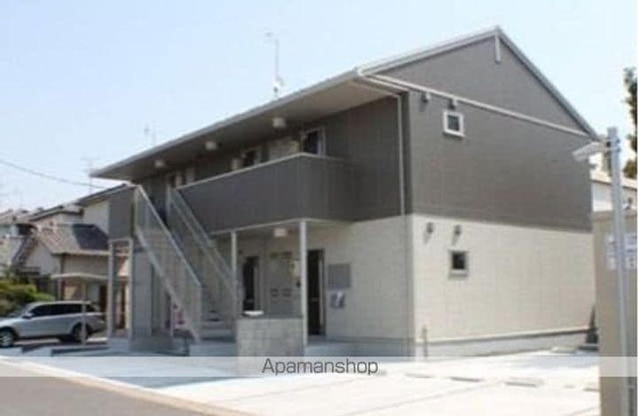愛知県小牧市外堀1丁目の賃貸アパートの外観