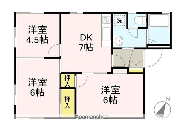 スターハイツAの間取り