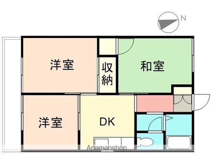 グランデュールKT202の間取り