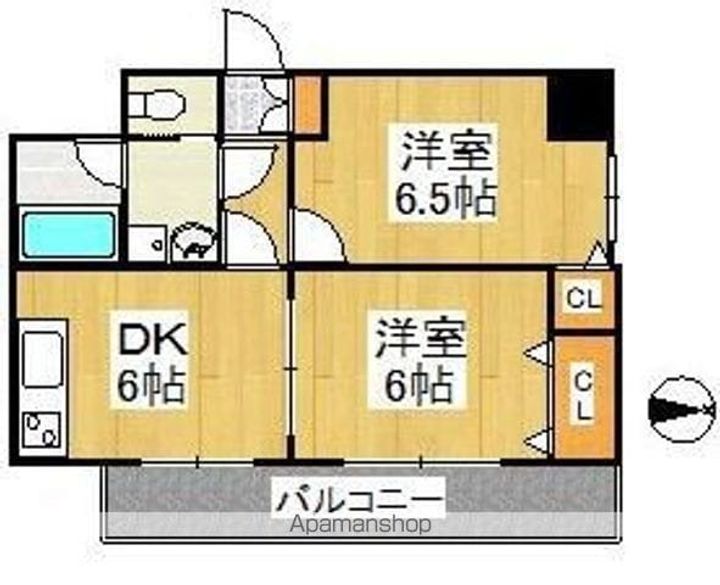 天神アコールマンションの間取り