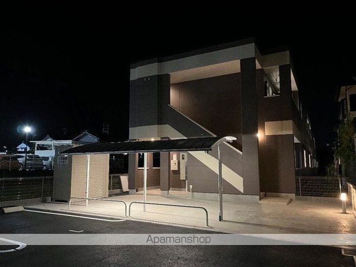 滋賀県大津市堅田1丁目の賃貸アパートの外観