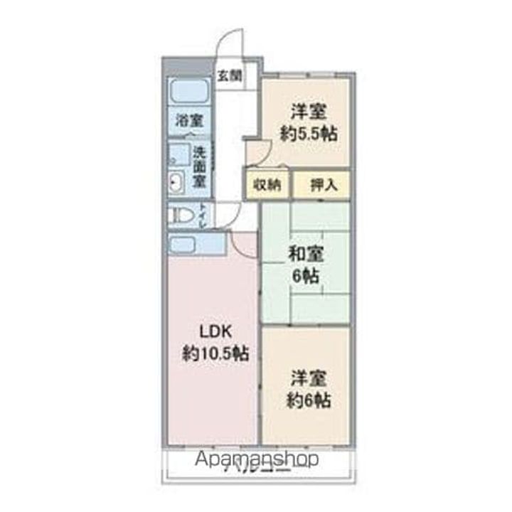 グランシャリオの間取り