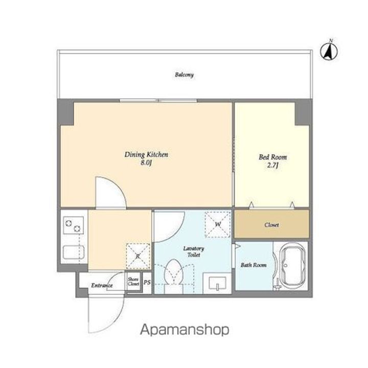 アルファコート青砥4の間取り