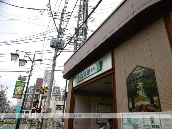 東京都中野区沼袋2丁目の賃貸アパートの周辺
